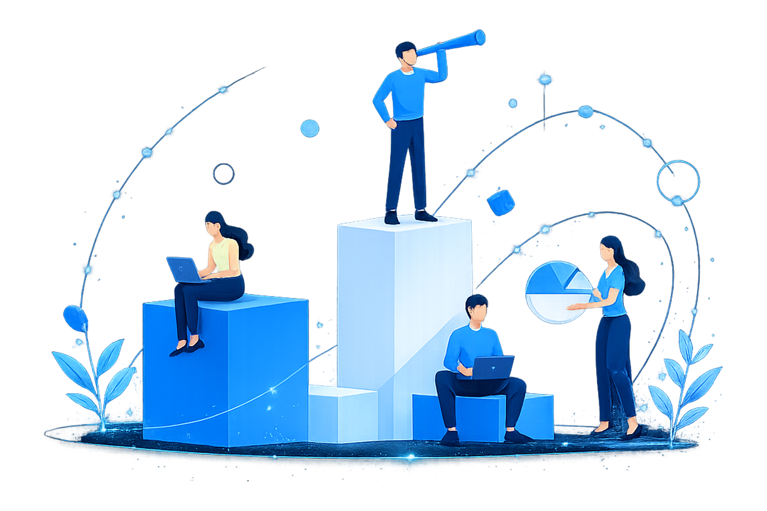 MakeClouds team working across technology and innovation